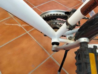 Bicicleta Btwin Blanca