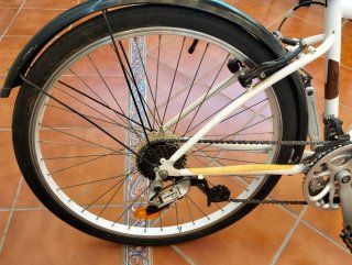 Bicicleta Btwin Blanca