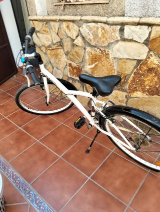 Bicicleta Btwin Blanca
