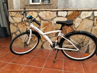 Bicicleta Btwin Blanca