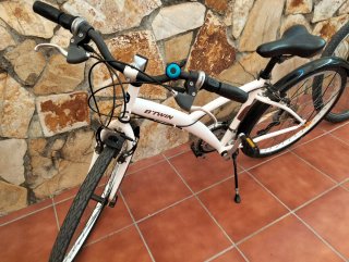 Bicicleta Btwin Blanca
