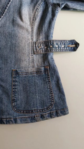 Chaqueta vaquera azul talla M