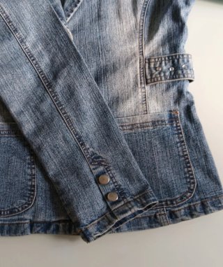 Chaqueta vaquera azul talla M