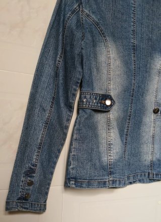 Chaqueta vaquera azul talla M
