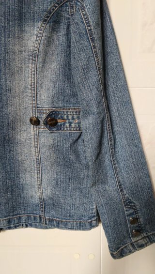 Chaqueta vaquera azul talla M