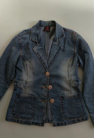 Chaqueta vaquera azul talla M
