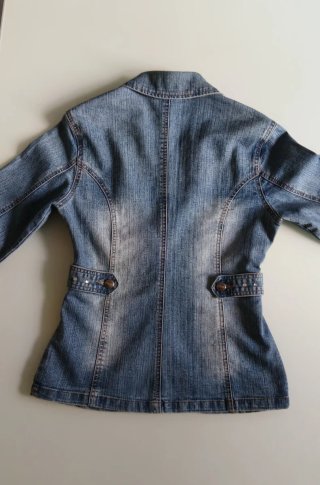 Chaqueta vaquera azul talla M