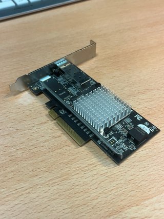 Switch D-Link Fibra + 2 Schede Fibra