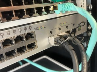 Switch D-Link Fibra + 2 Schede Fibra