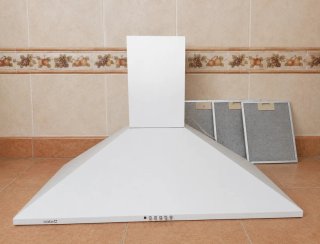 CAMPANA EXTRACTORA MARCA CATA - COLOR BLANCO