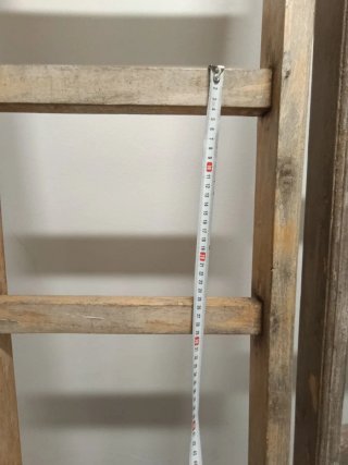 Escaleras de madera decorativas (2 unidades)