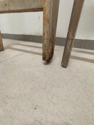 Escaleras de madera decorativas (2 unidades)