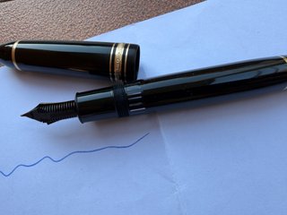Penna Montblanc 149 vintage, 14k