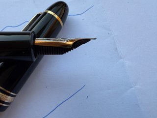 Penna Montblanc 149 vintage, 14k