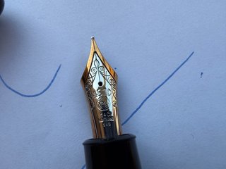 Penna Montblanc 149 vintage, 14k