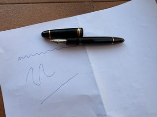 Penna Montblanc 149 vintage, 14k