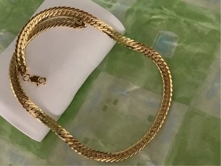 Collana placcato oro 750