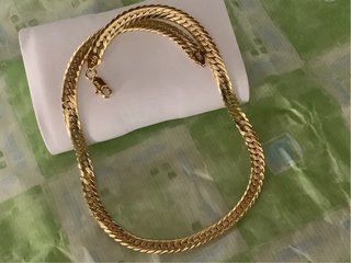 Collana placcato oro 750