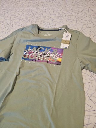 Camiseta Jack & Jones Verde Talla M