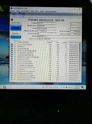 Lote 5 discos duros 2.5 SATA