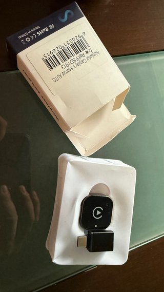 Adaptador Inalámbrico CarPlay Android Auto