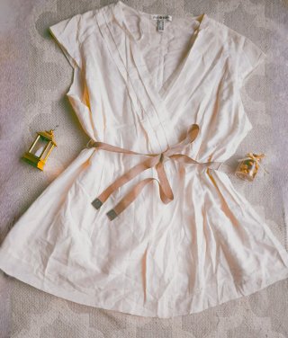 Blusa cruzada Punto Roma Talla 48