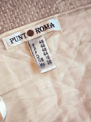 Blusa cruzada Punto Roma Talla 48