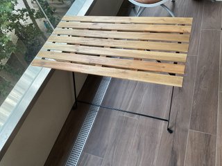 Mesa plegable terraza IKEA TARNO