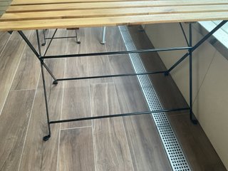 Mesa plegable terraza IKEA TARNO