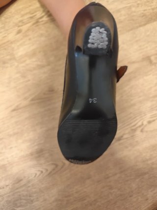 Zapatos Flamenco Tacón Clavos Talla 34