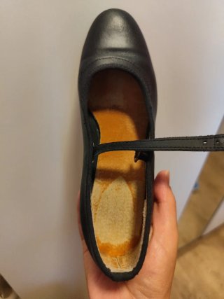 Zapatos Flamenco Tacón Clavos Talla 34