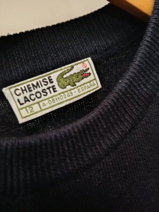 Camisola Lacoste Vintage Criança 10 Anos