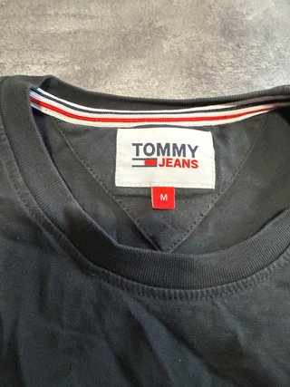Camiseta Tommy Jeans Negra Talla M