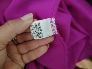 Vestido rosa talla única