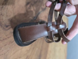 Sandalias Romanas Latinas Marrones