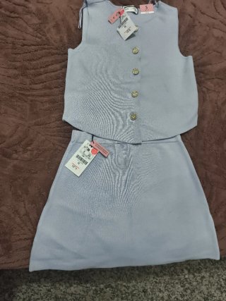 Conjunto falda y chaleco S