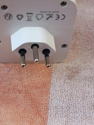 Adattatore Viaggio Universale Bianco