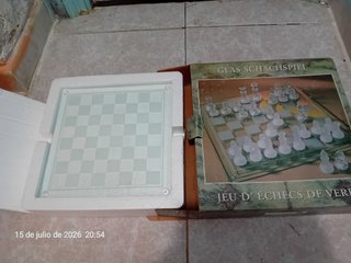 Juego de Ajedrez de Cristal