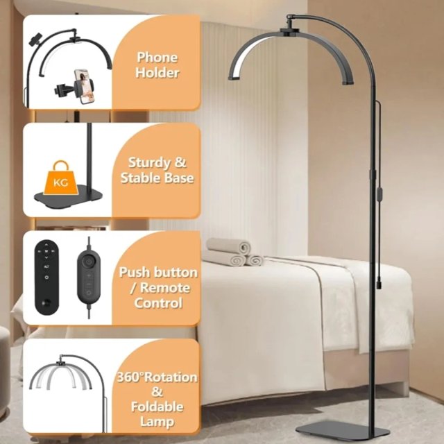 Lámpara LED Media Luna Estética F-550 C