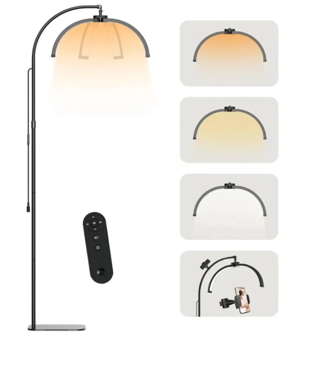 Lámpara LED Media Luna Estética F-550 C