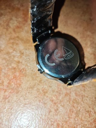 Reloj Orlando Acero Negro y Dorado