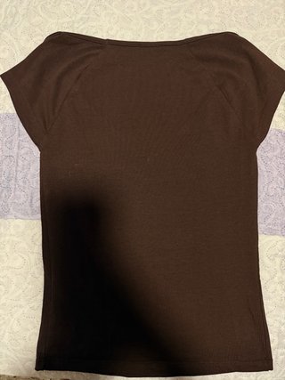 Camisa Bershka marrón mujer