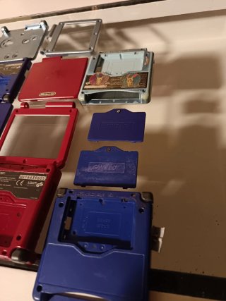 Lote Carcasas Game Boy Advance SP (GBA)