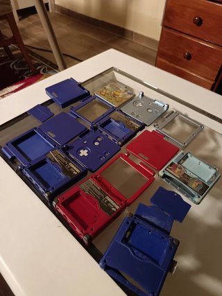 Lote Carcasas Game Boy Advance SP (GBA)