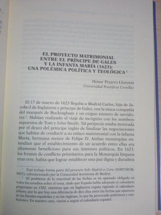 Libro Tratado Matrimonio 1623 Infanta Austrias