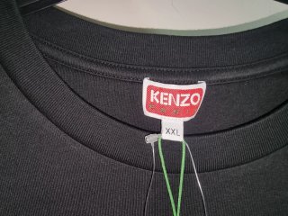 Camiseta Kenzo Negra con Tigre