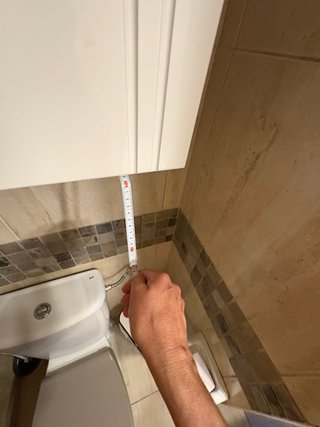 Mueble de baño blanco lacado