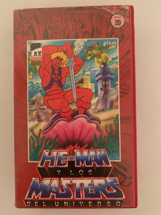 Película VHS He-Man y los Masters del Universo