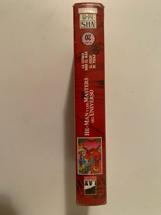 Película VHS He-Man y los Masters del Universo
