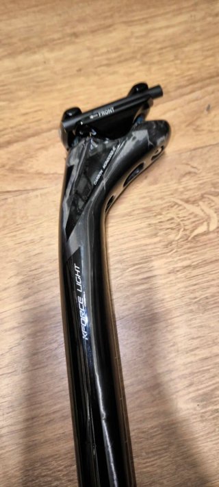 Tija nueva sillín FSA K-Force SB25 Carbono